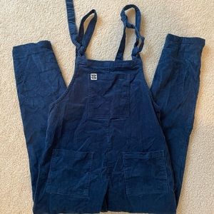 Lucy and Yak Blue Corduroy Dungarees